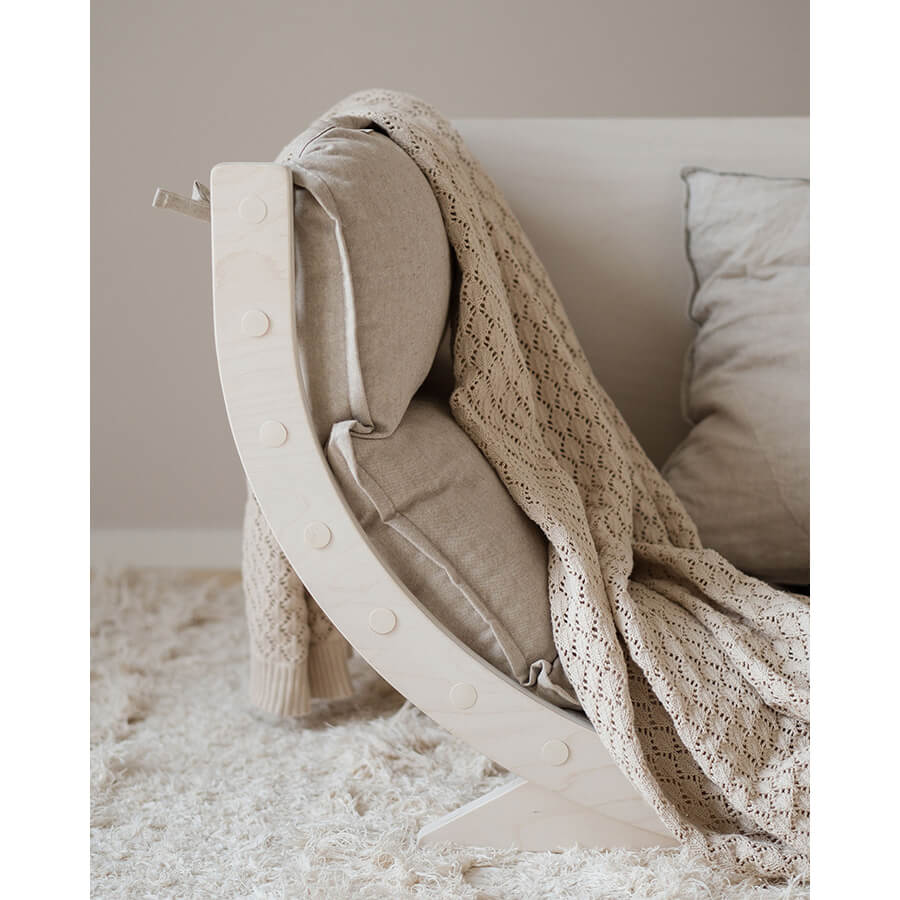 FitWood - Kletterbogen "Luoto" (Wippe, Spielbogen, Tisch und mehr)