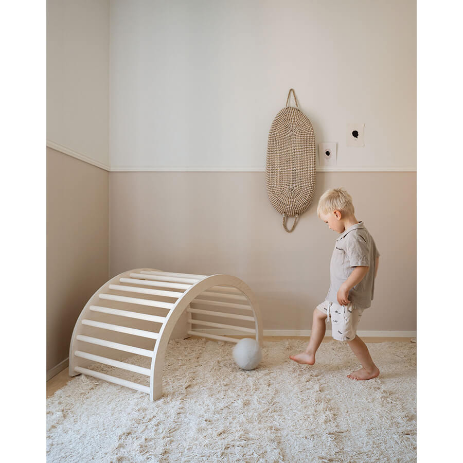 FitWood - Kletterbogen "Luoto" (Wippe, Spielbogen, Tisch und mehr)