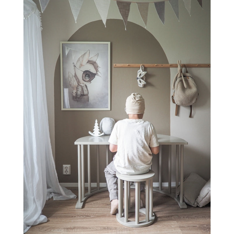 FitWood - Kletterbogen "Luoto" (Wippe, Spielbogen, Tisch und mehr)