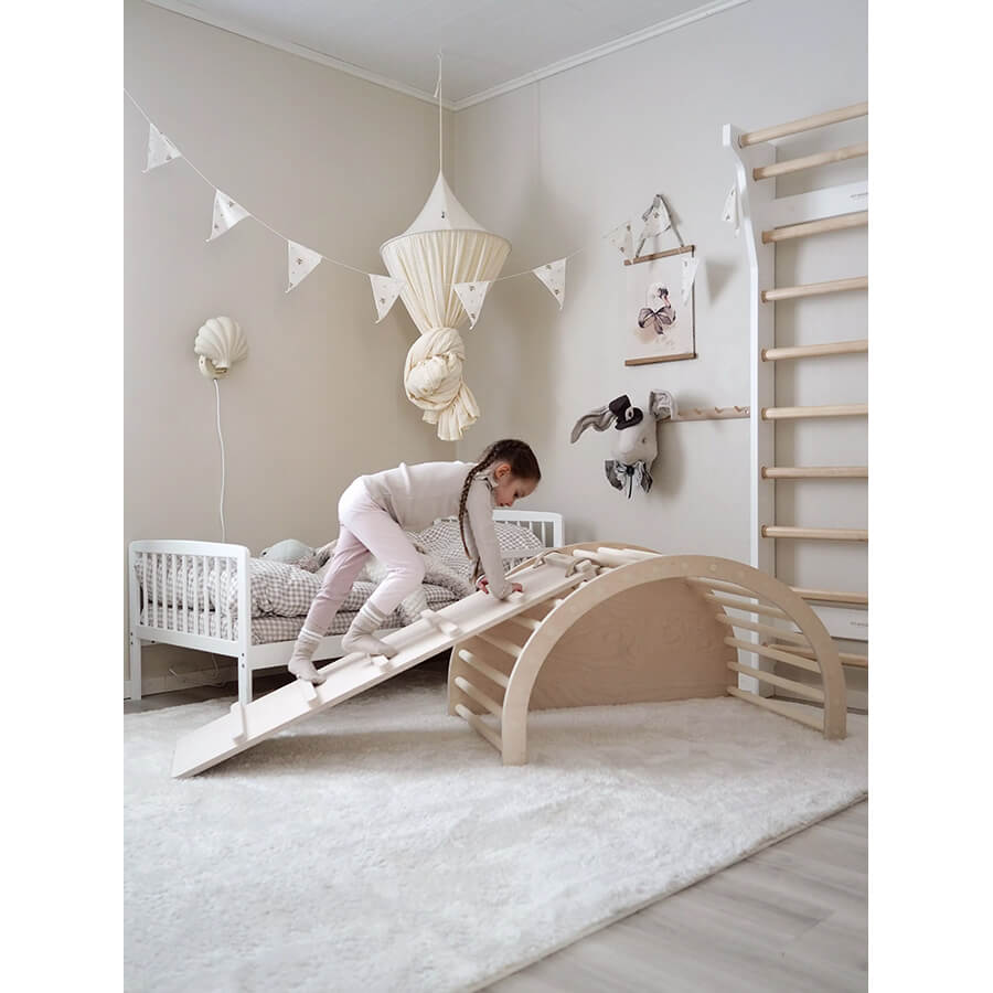 FitWood - Rutschrampe "Tuohi White"