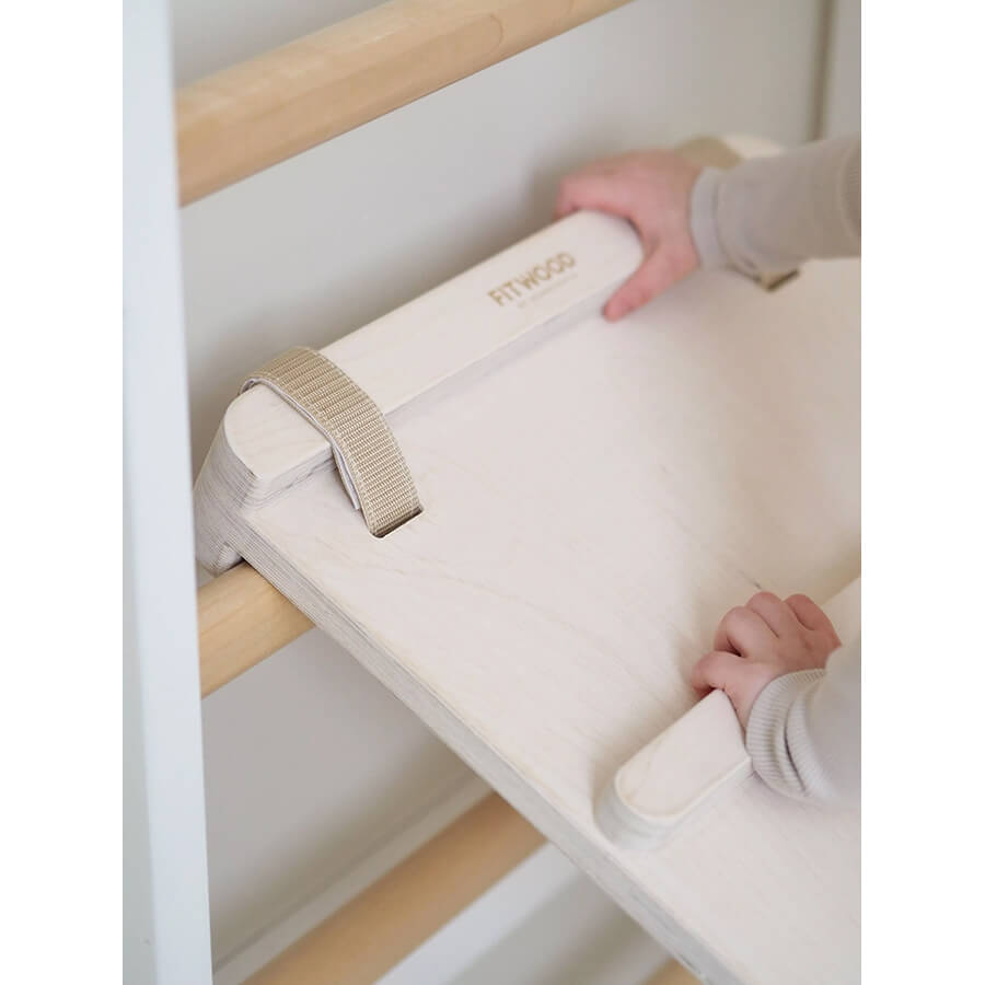 FitWood - Rutschrampe "Tuohi White"