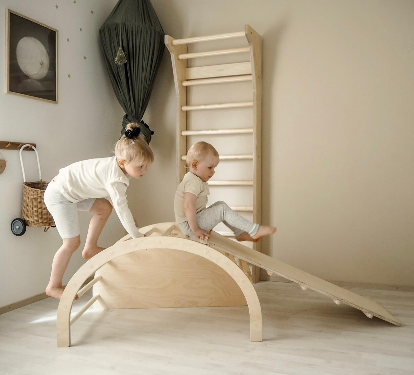 FitWood - Rutschrampe "Tuohi Birch"