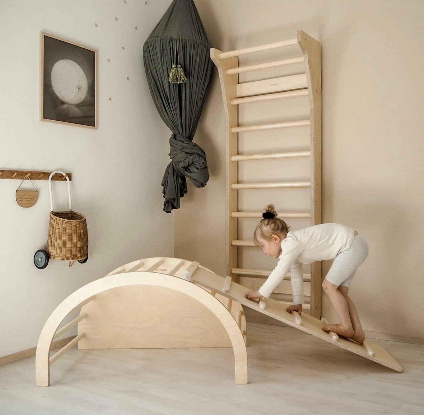 FitWood - Rutschrampe "Tuohi Birch"