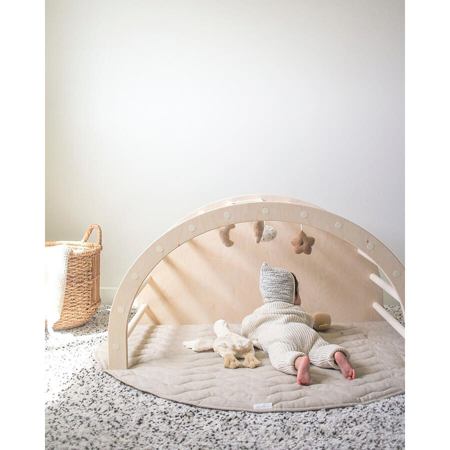 FitWood - Spielmatte / Krabbelmatte "Pilvi"