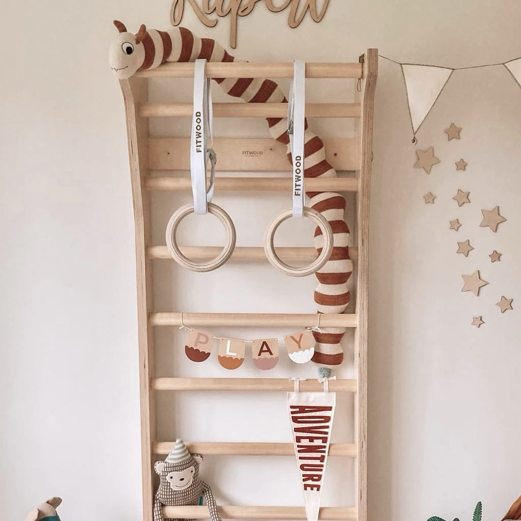 FitWood - Sprossenwand "Taimi Mini Birch" für Kinder 