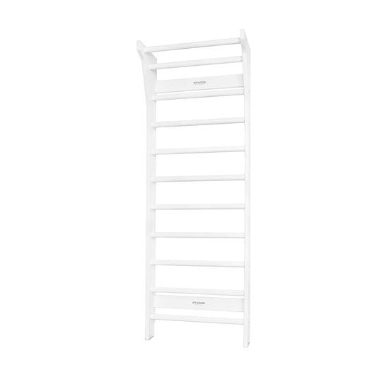 FitWood - Sprossenwand "Taimi White" für Kinder und Erwachsene