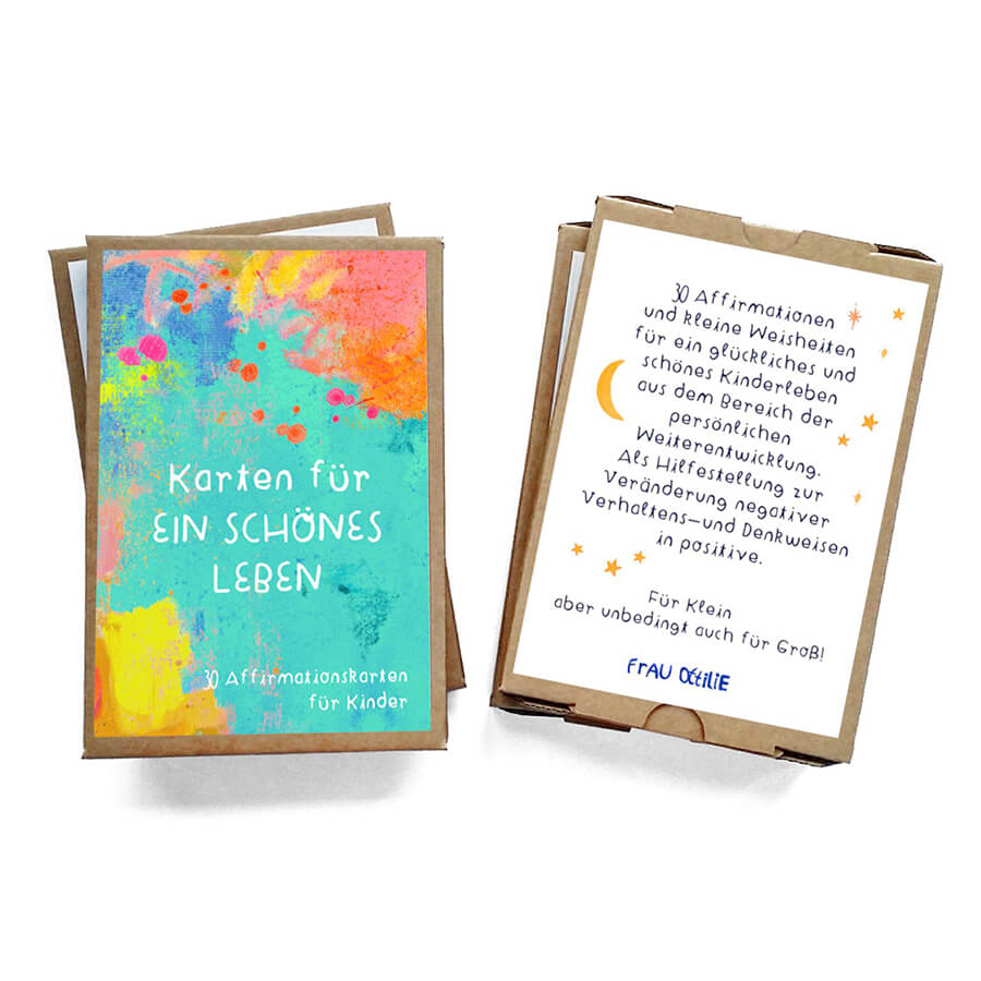 Frau Ottilie – Affirmationskarten für Kinder, 30 Karten DIN A6
