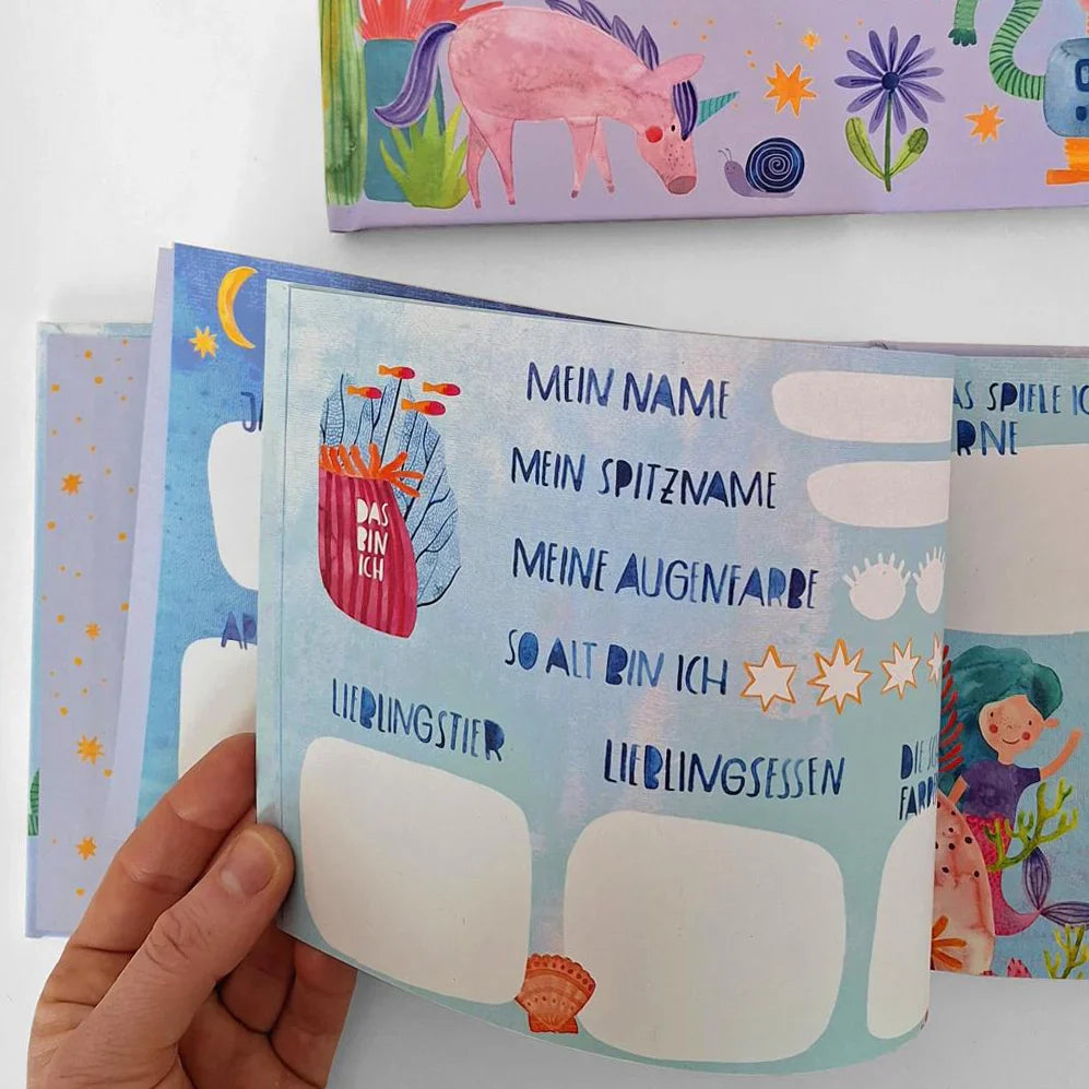 Frau Ottilie – Kindergarten Freundebuch „Meine Freundinnen & Freunde“