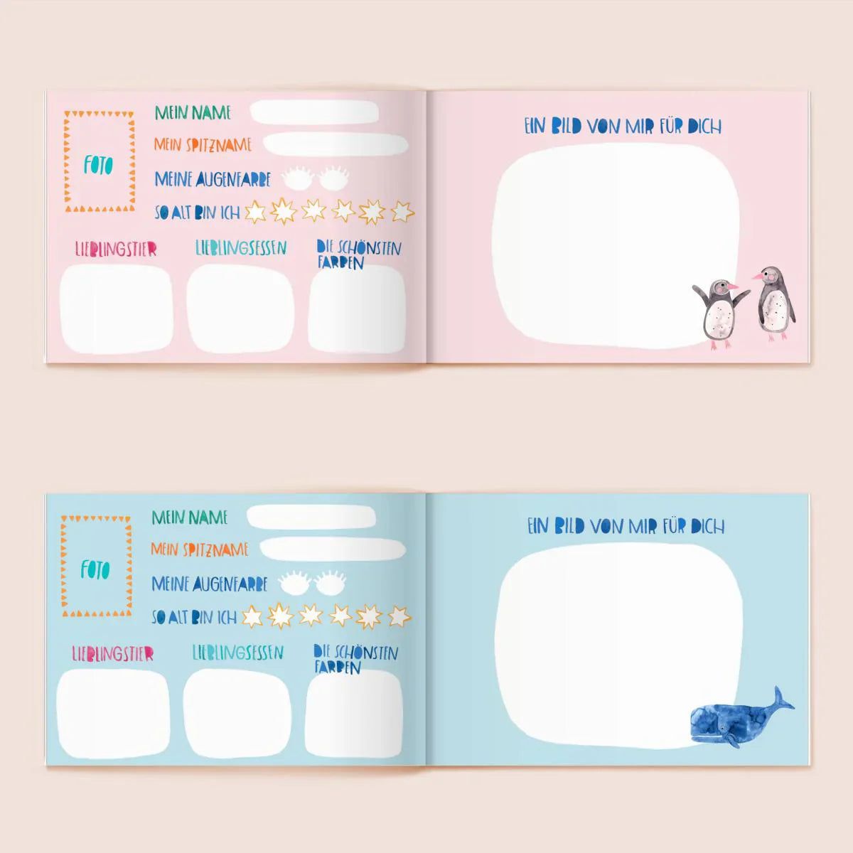 Frau Ottilie – Freundebuch „Alle meine Kindergarten Freunde“