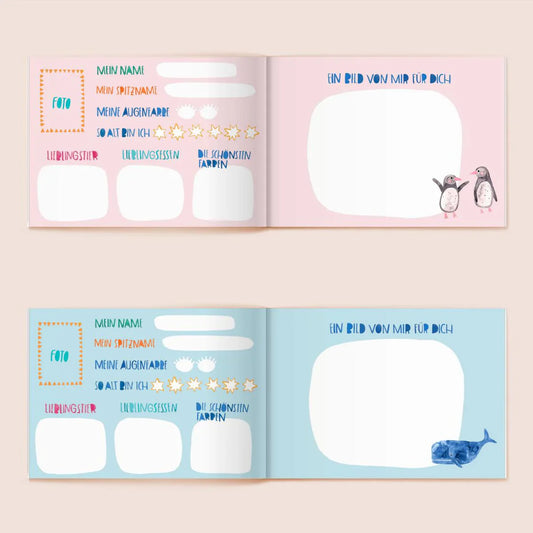 Frau Ottilie – Freundebuch „Alle meine Kindergarten Freunde“