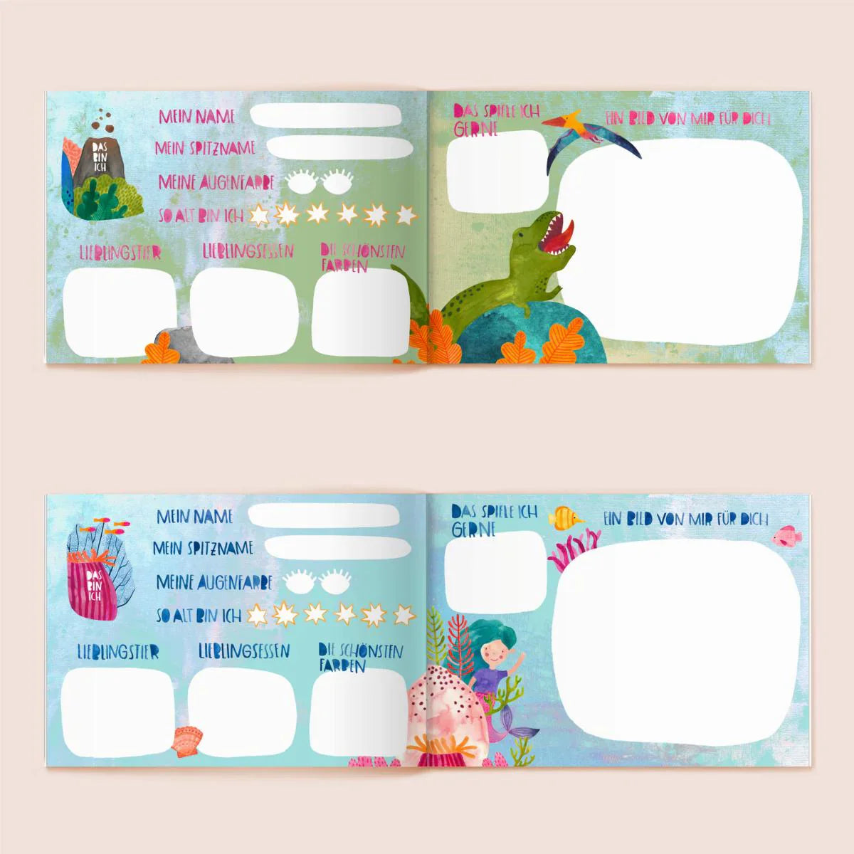 Frau Ottilie – Kindergarten Freundebuch „Meine Freundinnen & Freunde“