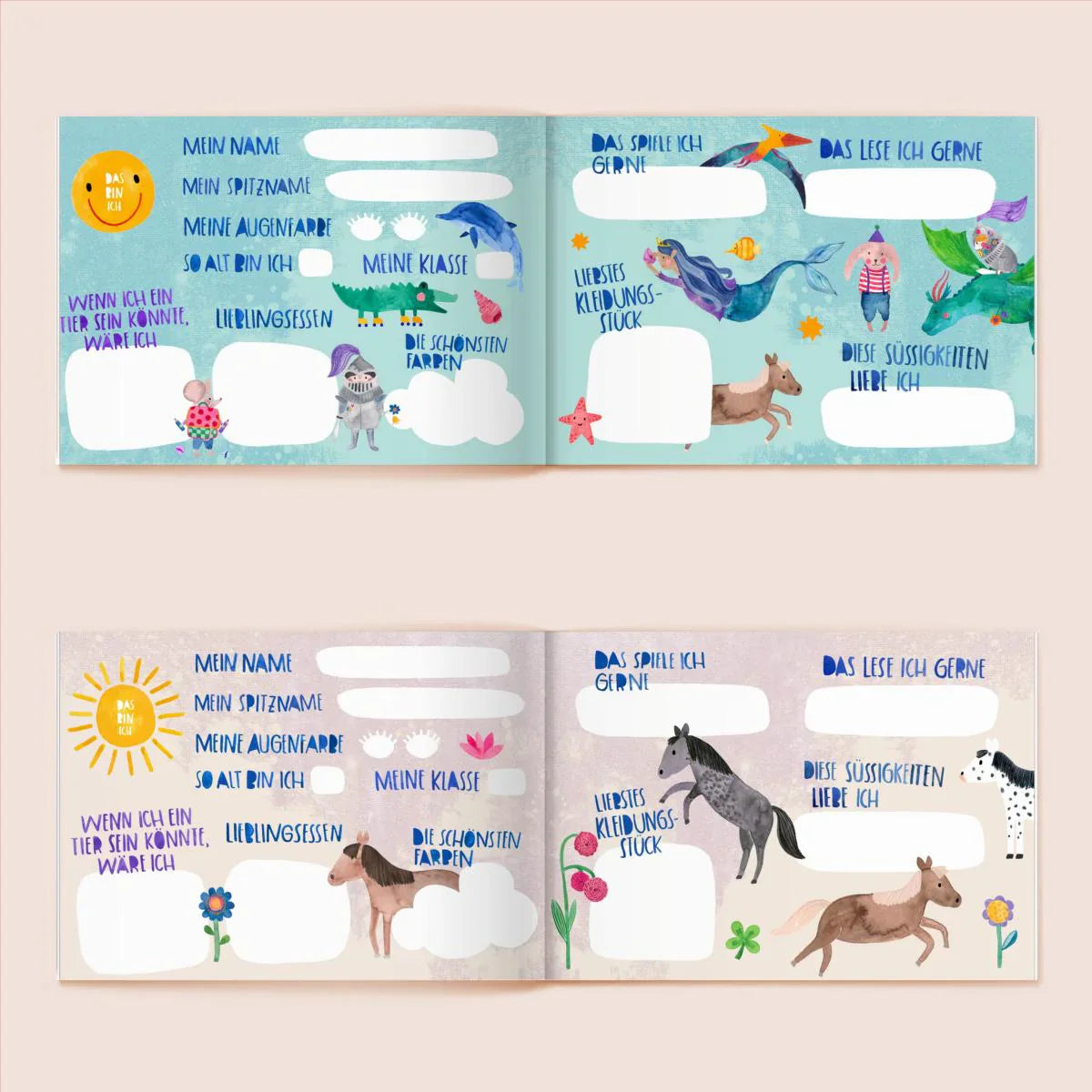 Frau Ottilie – Freundebuch Schule, DIN A5, Recyclingpapier