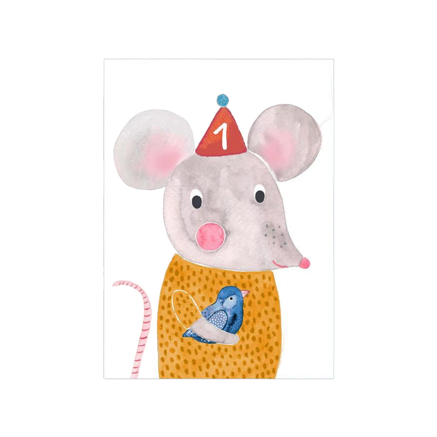 Frau Ottilie – Postkarte aus Recyclingpapier, nachhaltig & hochwertig