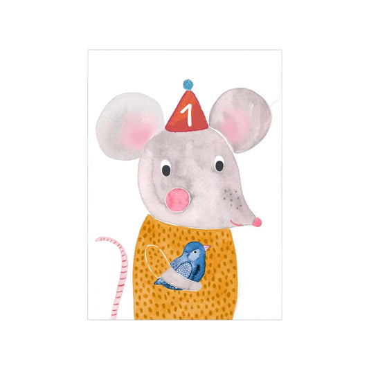 Frau Ottilie – Postkarte aus Recyclingpapier, nachhaltig & hochwertig