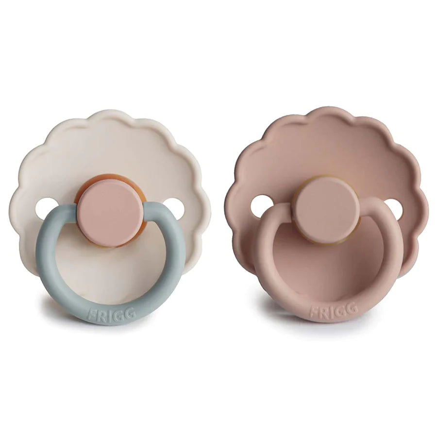 Frigg - Schnuller "Blush & Cotton Candy", 2er Pack (0-6 und 6-36 Monate)