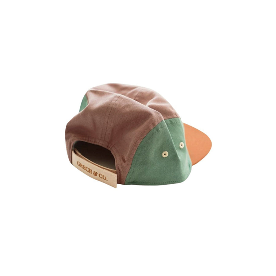 Grech & Co - Kappe "Burlwood & Shell Cap", Bio-Baumwolle