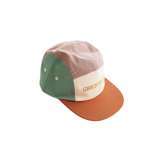 Grech & Co - Kappe "Burlwood & Shell Cap", Bio-Baumwolle