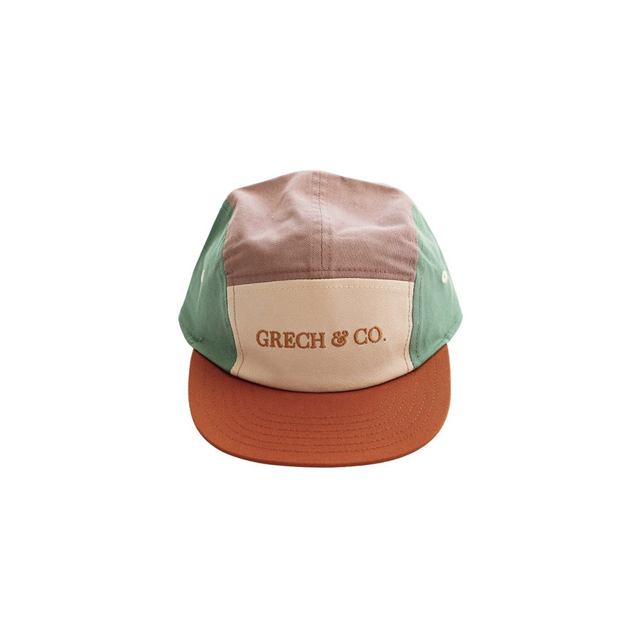 Grech & Co - Kappe "Burlwood & Shell Cap", Bio-Baumwolle