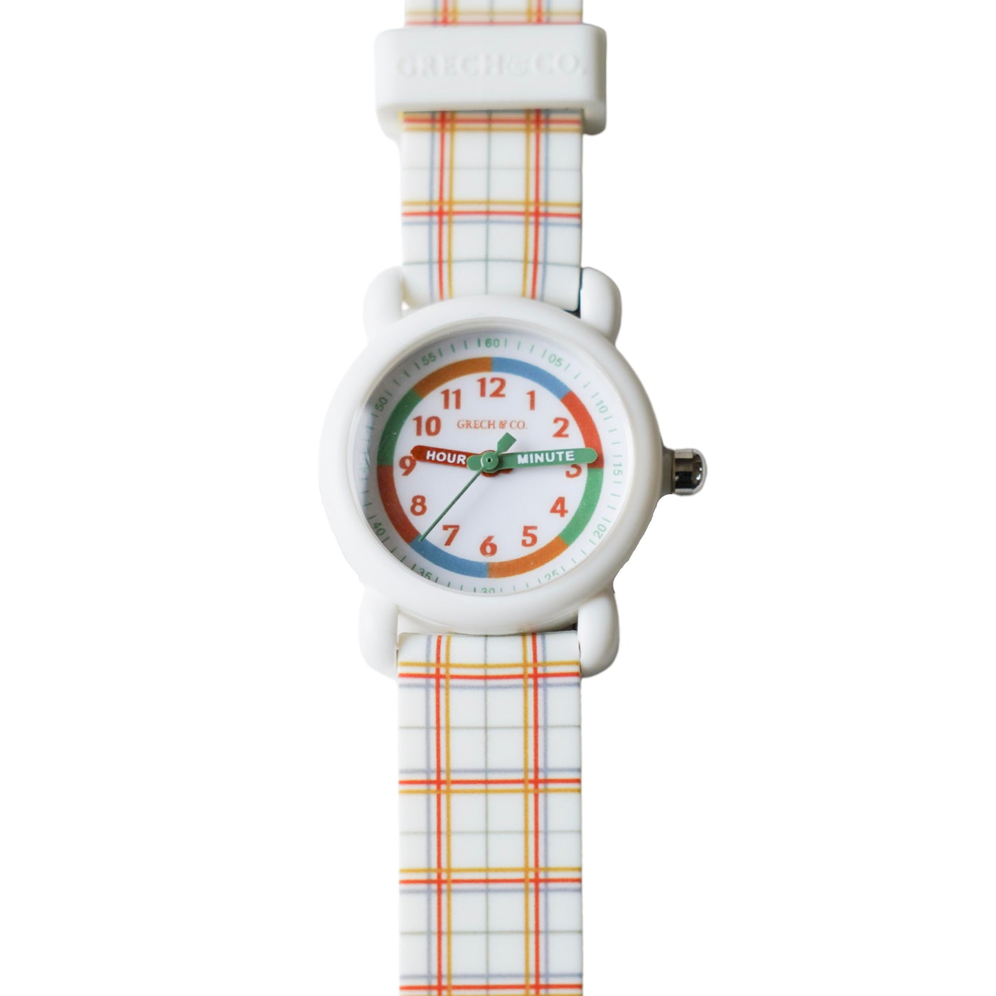 Grech & Co - Uhr "Plaid Pattern" für Kinder und Erwachsene