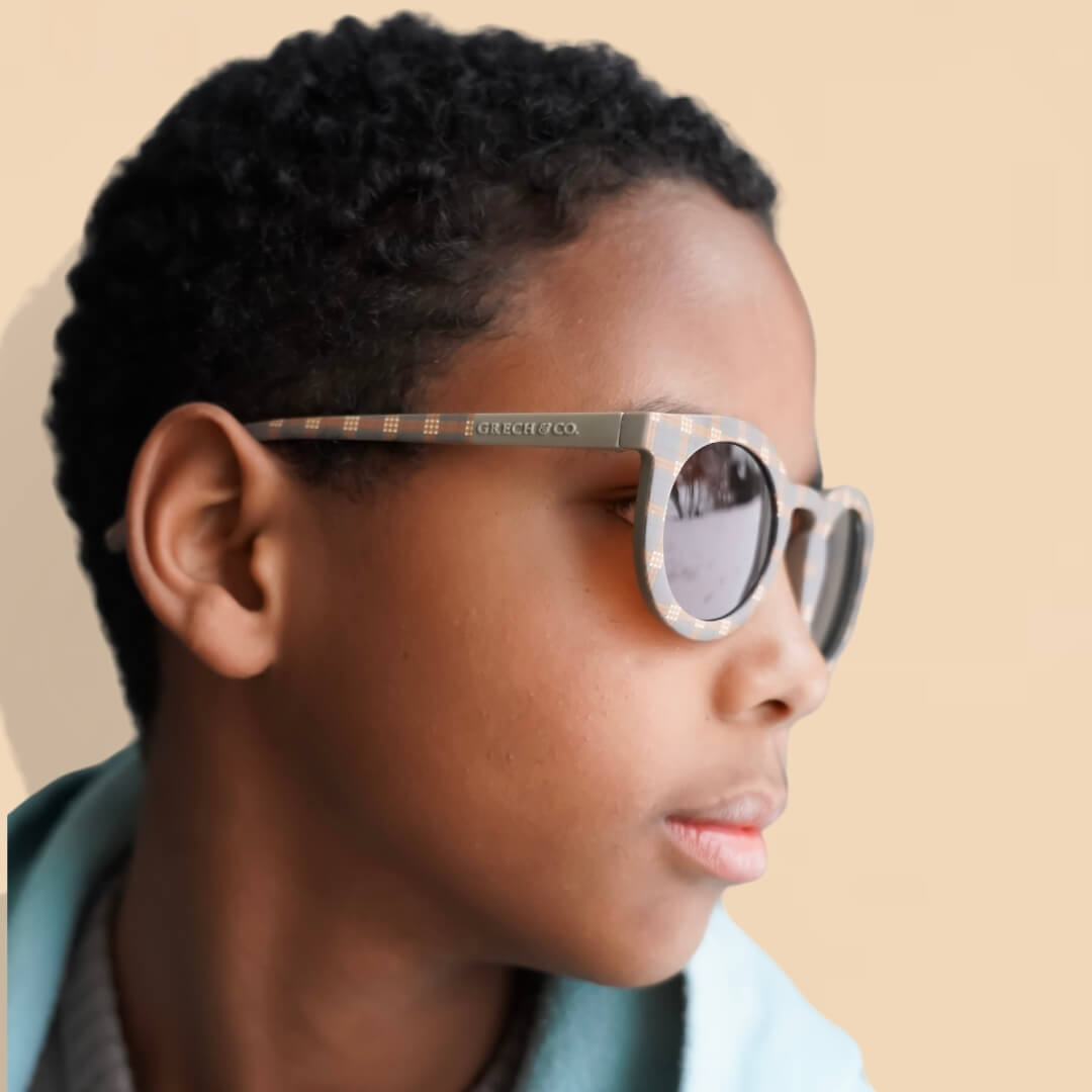 Grech & Co - Polarisierte Sonnenbrille für Kinder "Storm Plaid"