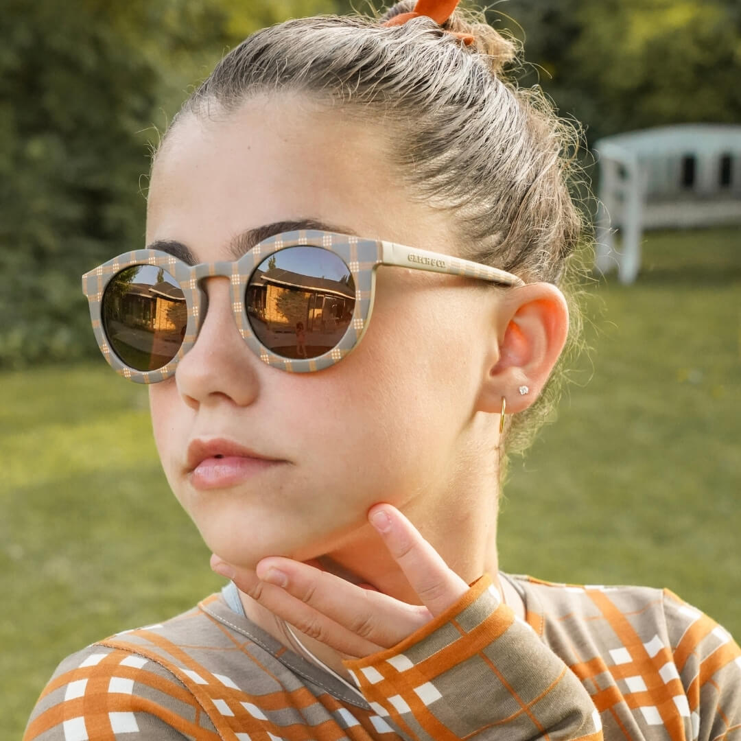 Grech & Co - Polarisierte Sonnenbrille für Kinder "Storm Plaid"