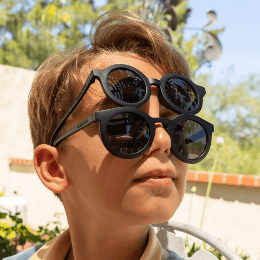 Grech & Co - Polarisierte Sonnenbrille für Kinder "Black"