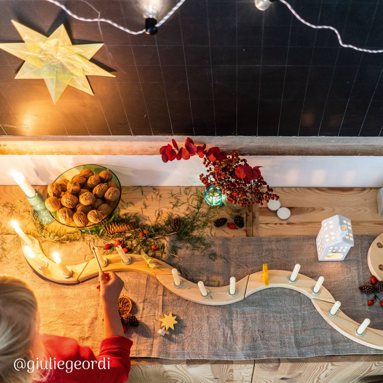 Grimms - Festtagsspirale Natur