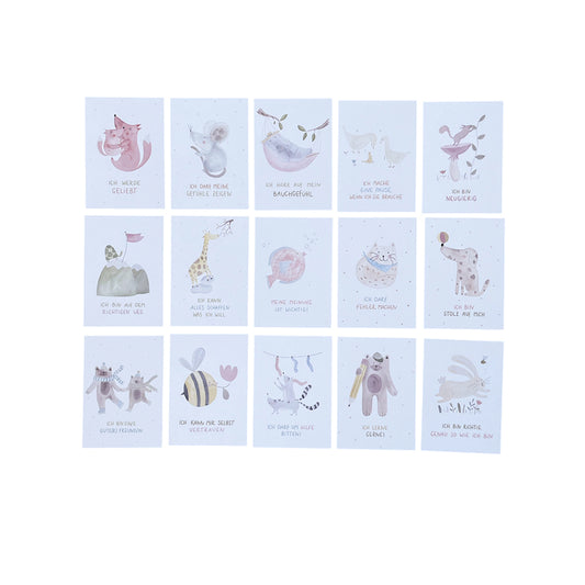 Hannahs Firlefanz – Affirmationskarten für Kinder mit 15 Sprüchen