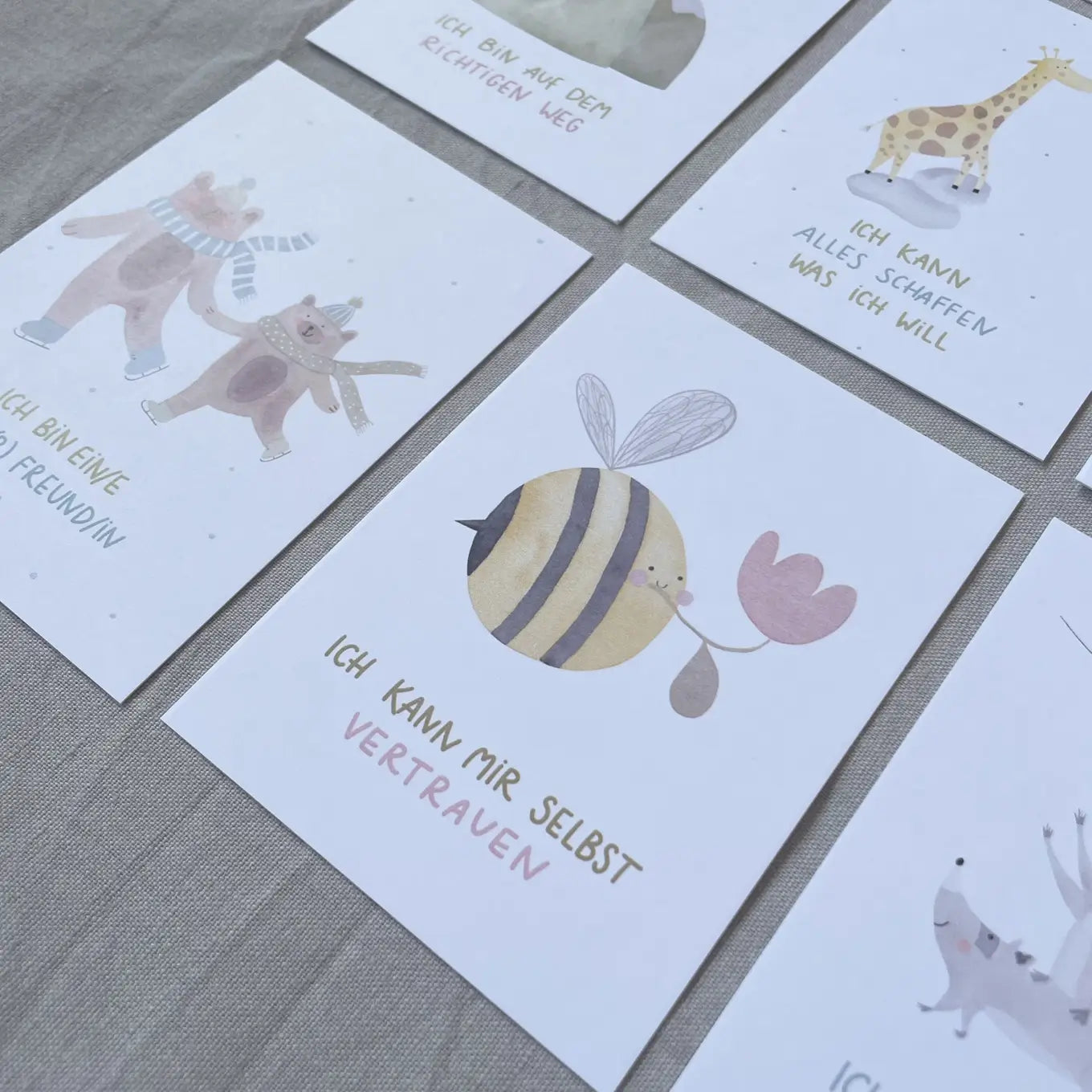 Hannahs Firlefanz – Affirmationskarten für Kinder mit 15 Sprüchen