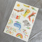 Hannahs Firlefanz – Sticker zur Einschulung spülmaschinenfest