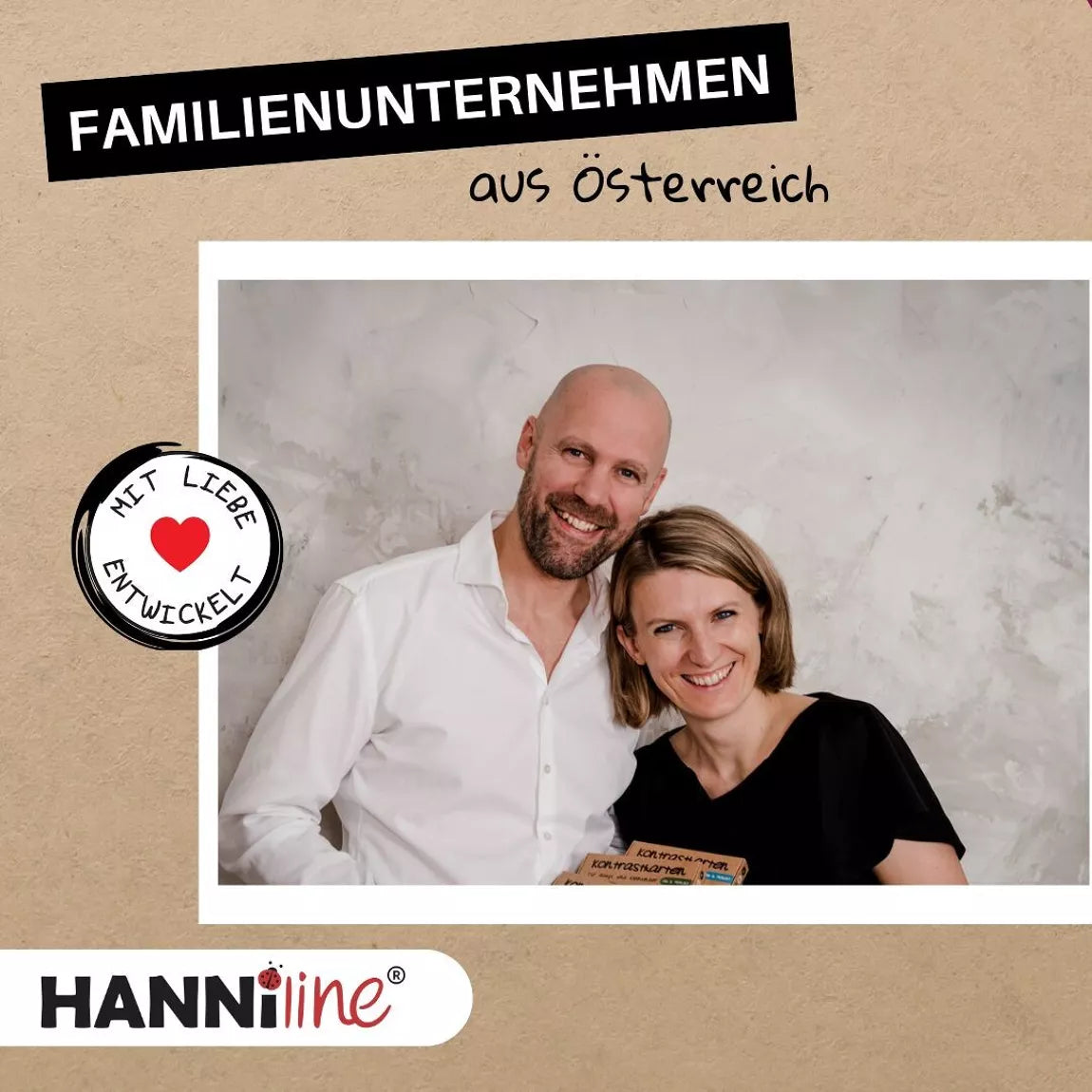 Hanniline - Brettspiel „Achterbahn der Gefühle“ – Familienspiel ab 6 Jahren