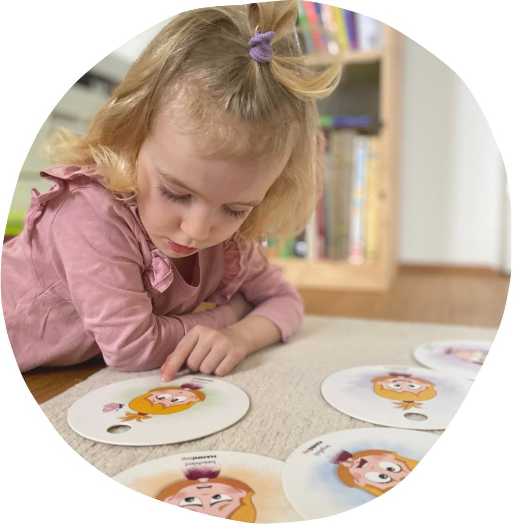 Hanniline - Gefühlskarten (2-7 Jahre)