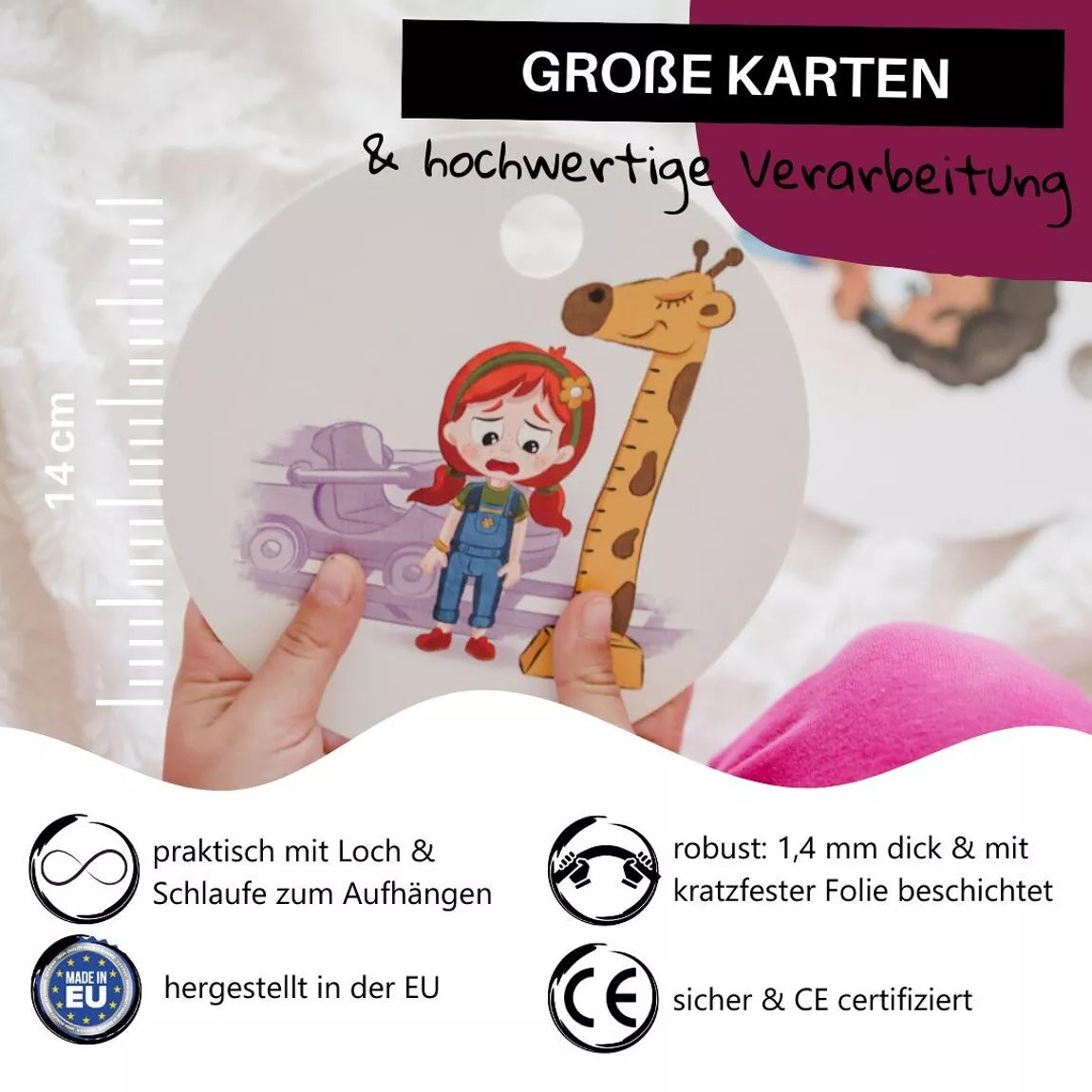 Hanniline - Gefühlskarten für Kinder (4-7 Jahre)