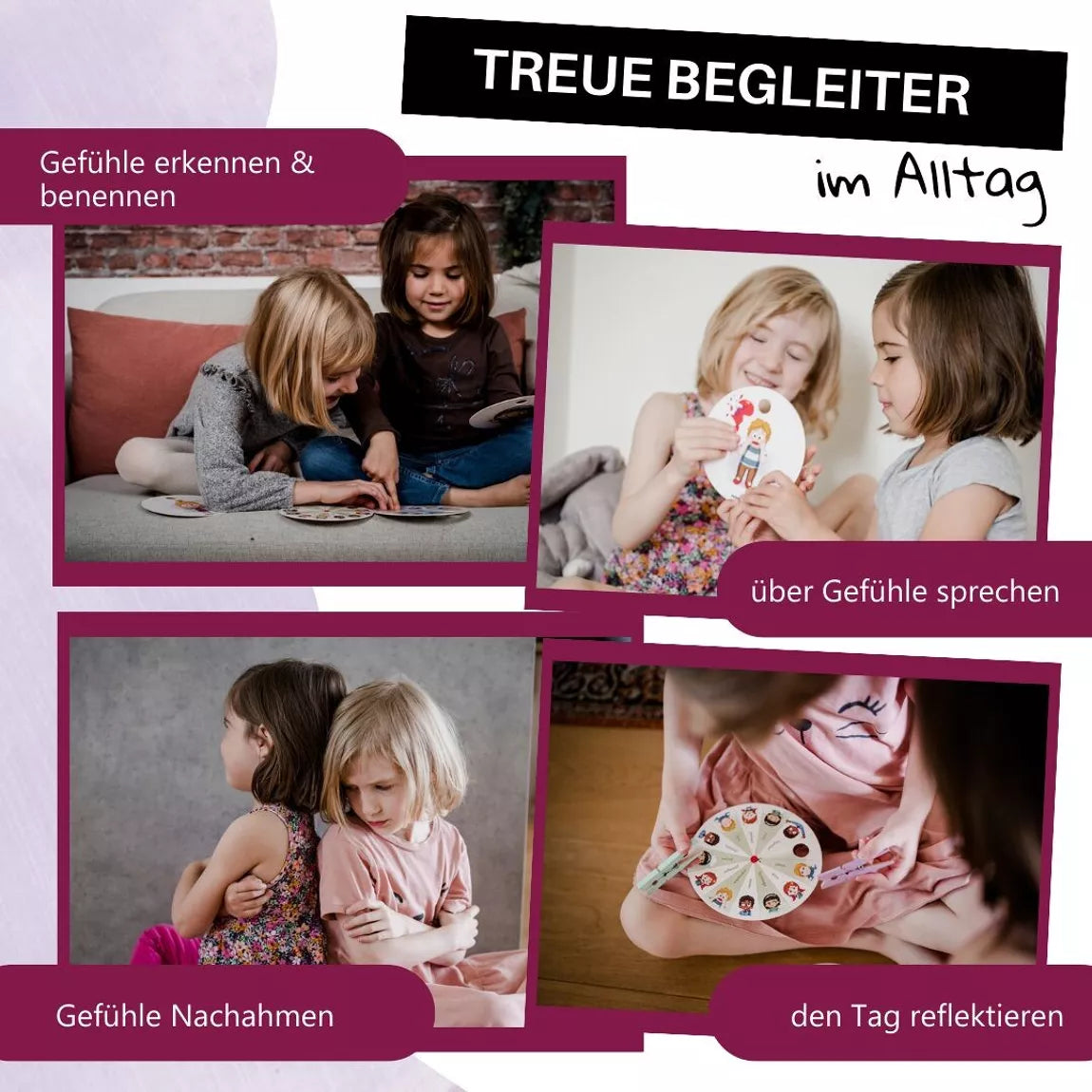 Hanniline - Gefühlskarten für Kinder (4-7 Jahre)