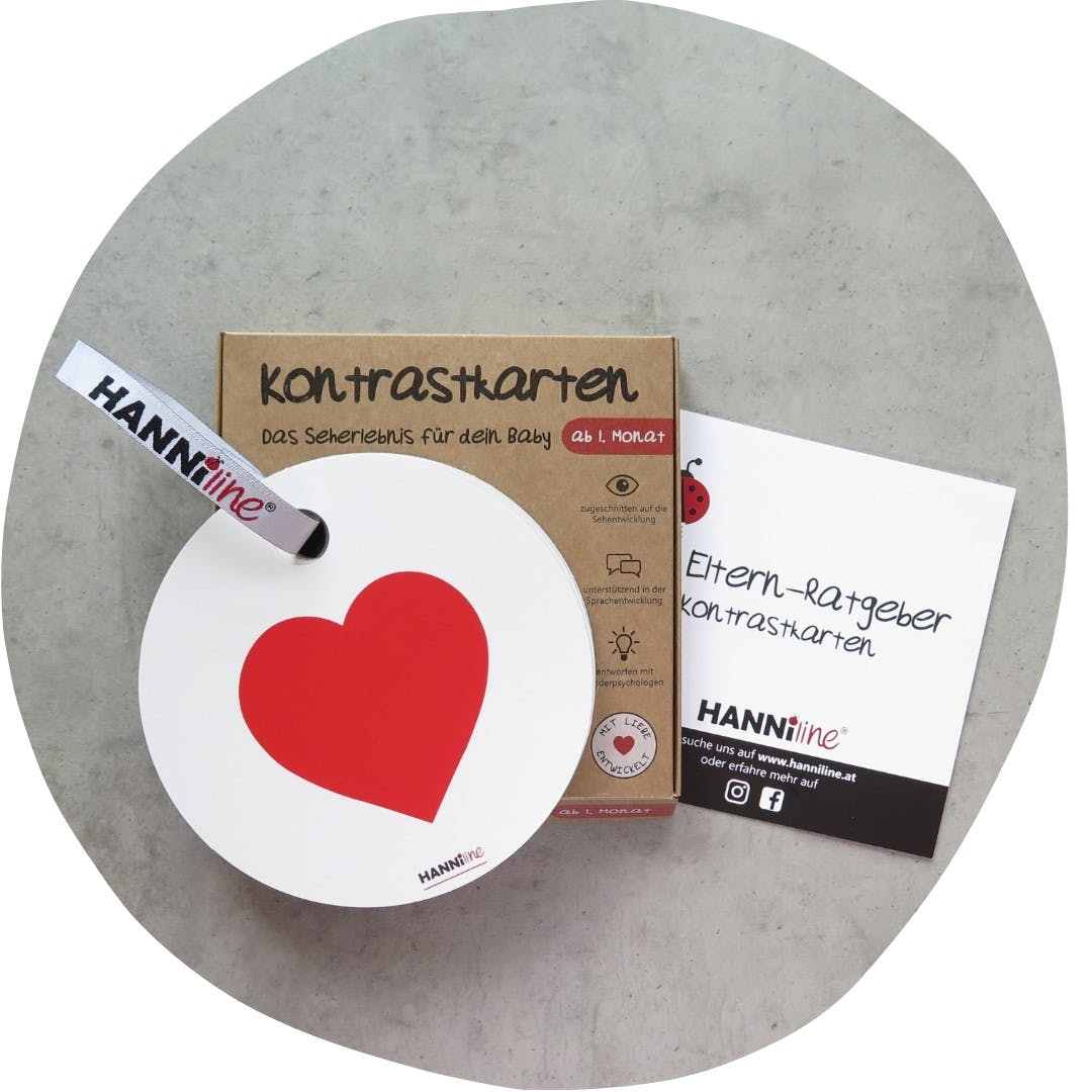 Hanniline - Kontrastkarten ab dem 1. Lebensmonat