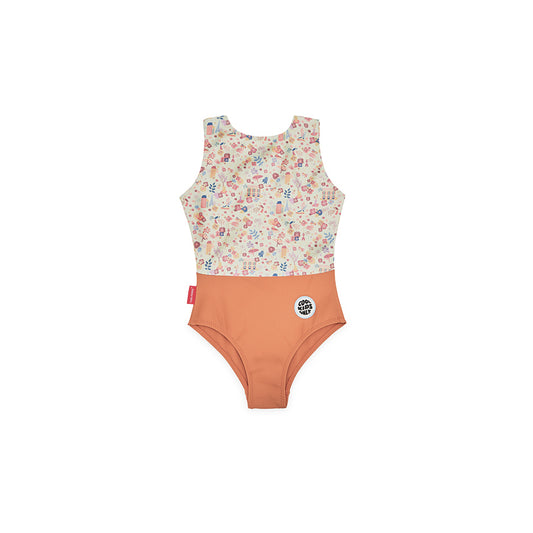 Hello Hossy - Badeanzug "Dried Flowers" für Kinder