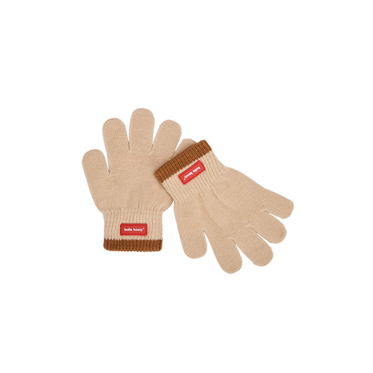 Hello Hossy - Kinder Handschuhe "Creamy", Bio-Baumwolle / OEKO-Tex