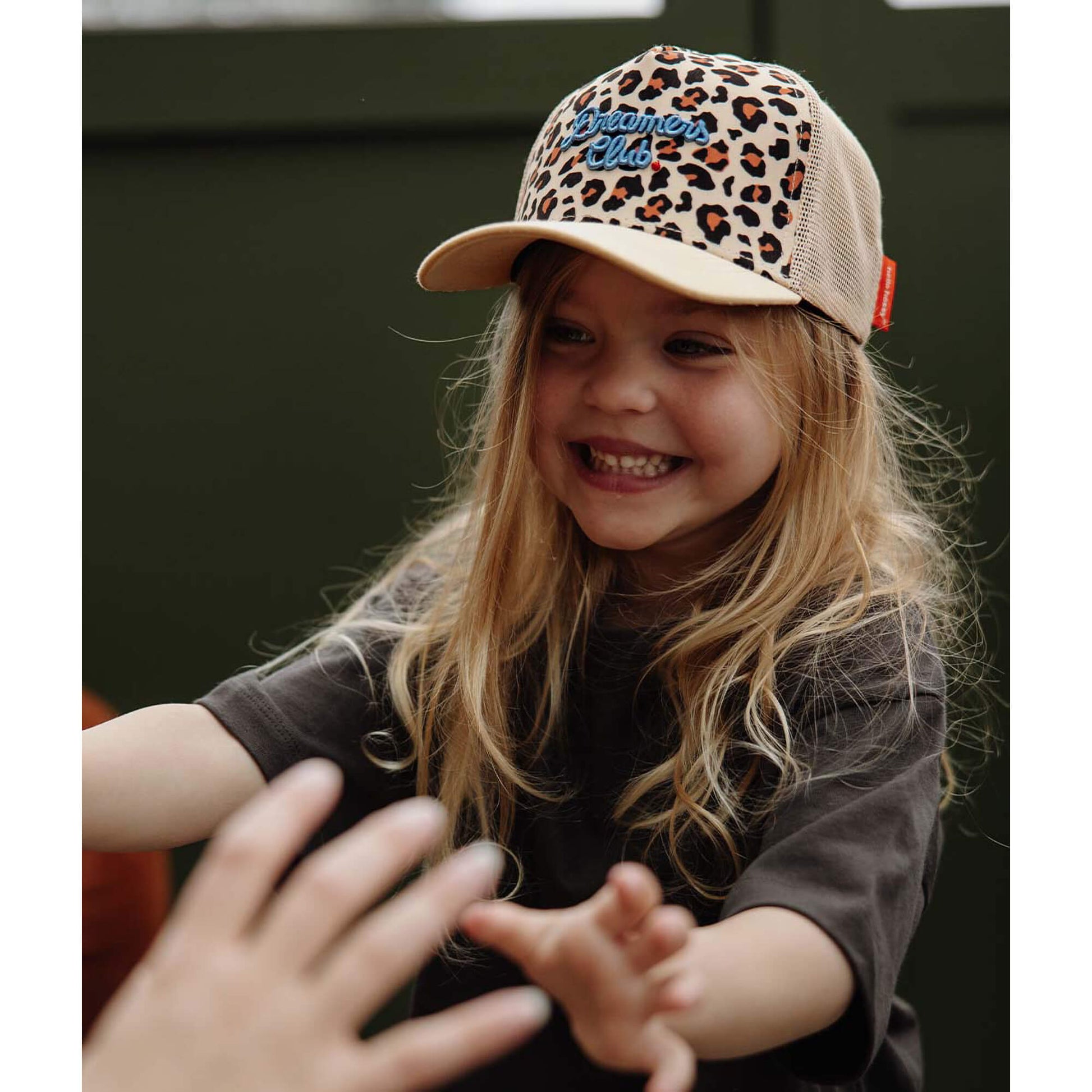 Hello Hossy - Kappe "Leopard" für Kinder, Bio-Baumwolle / OEKO-Tex