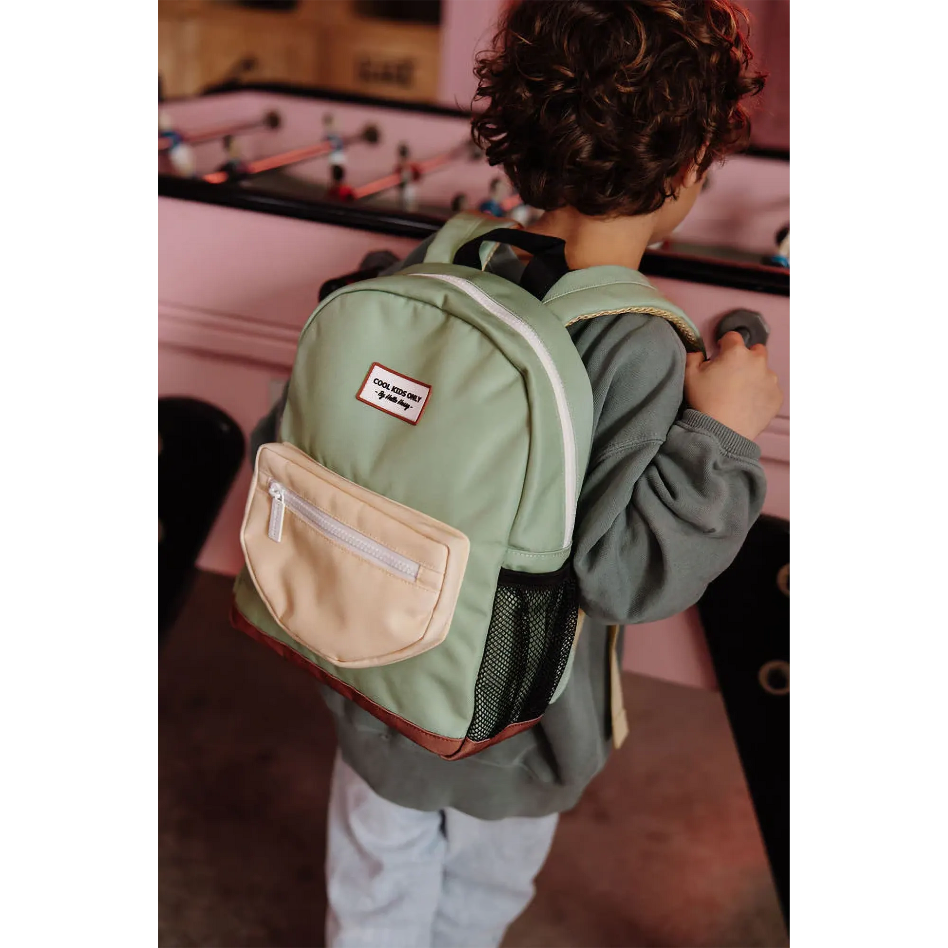 Hello Hossy - Rucksack "Pistache" Kindergarten, Schultasche, Schulranzen