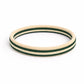 Herr & Frau Hempel – Haargummi „Lulu Beige-Green“ weich & ohne Metall