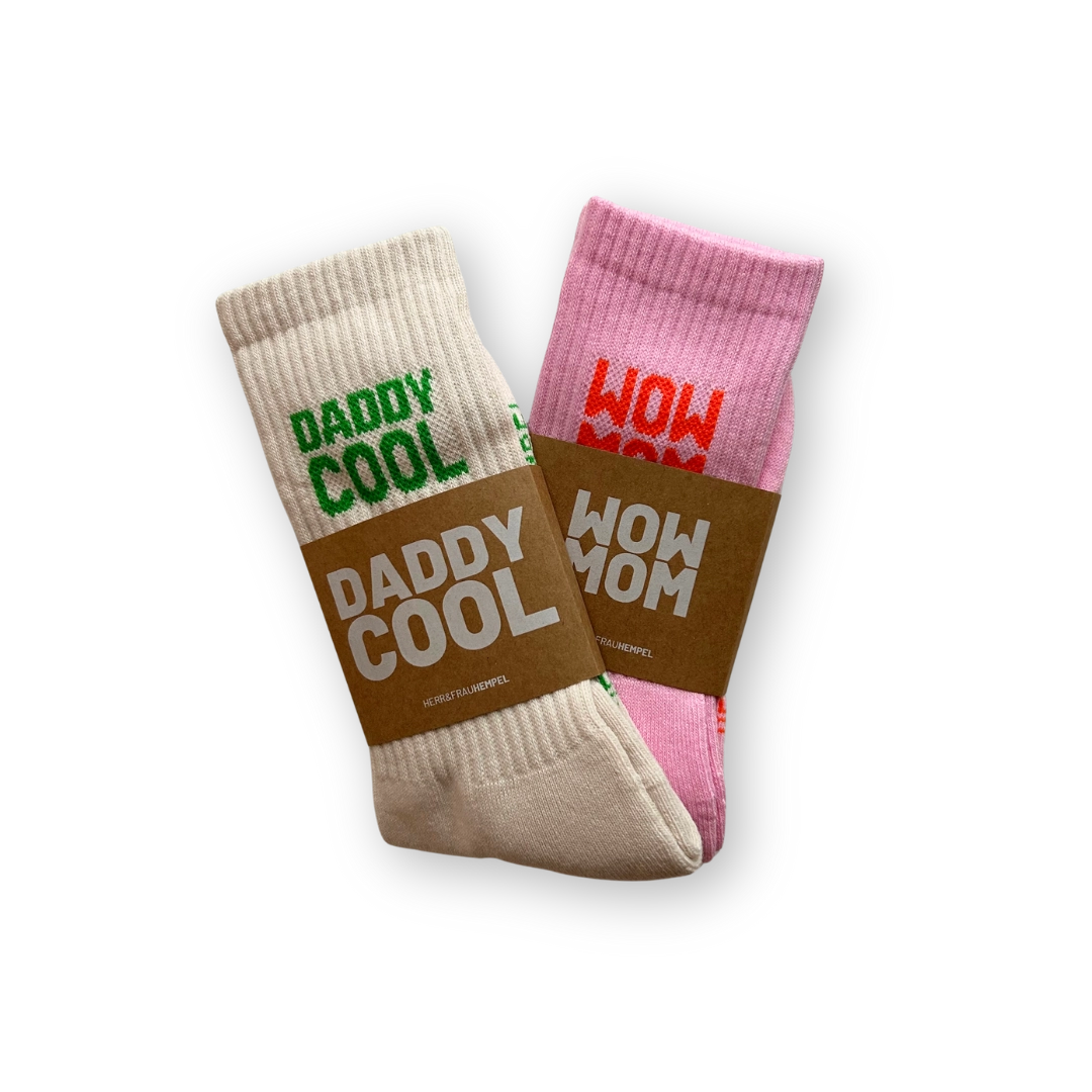 Herr & Frau Hempel – Socken „Daddy Cool“ extra dick & kuschelig