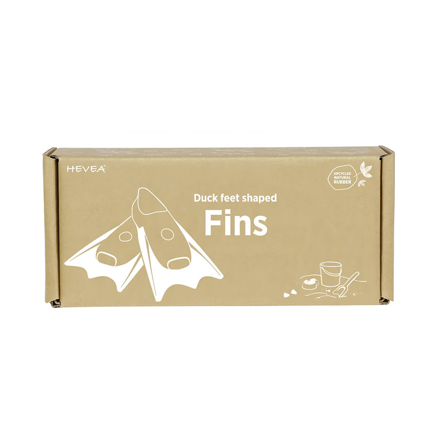 HEVEA - Baby Schwimmflossen "Sand" aus 100% Naturkautschuk