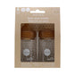 HEVEA - Babyflasche 150 ml, 2er Pack, 100% Glas und Naturkautschuk 