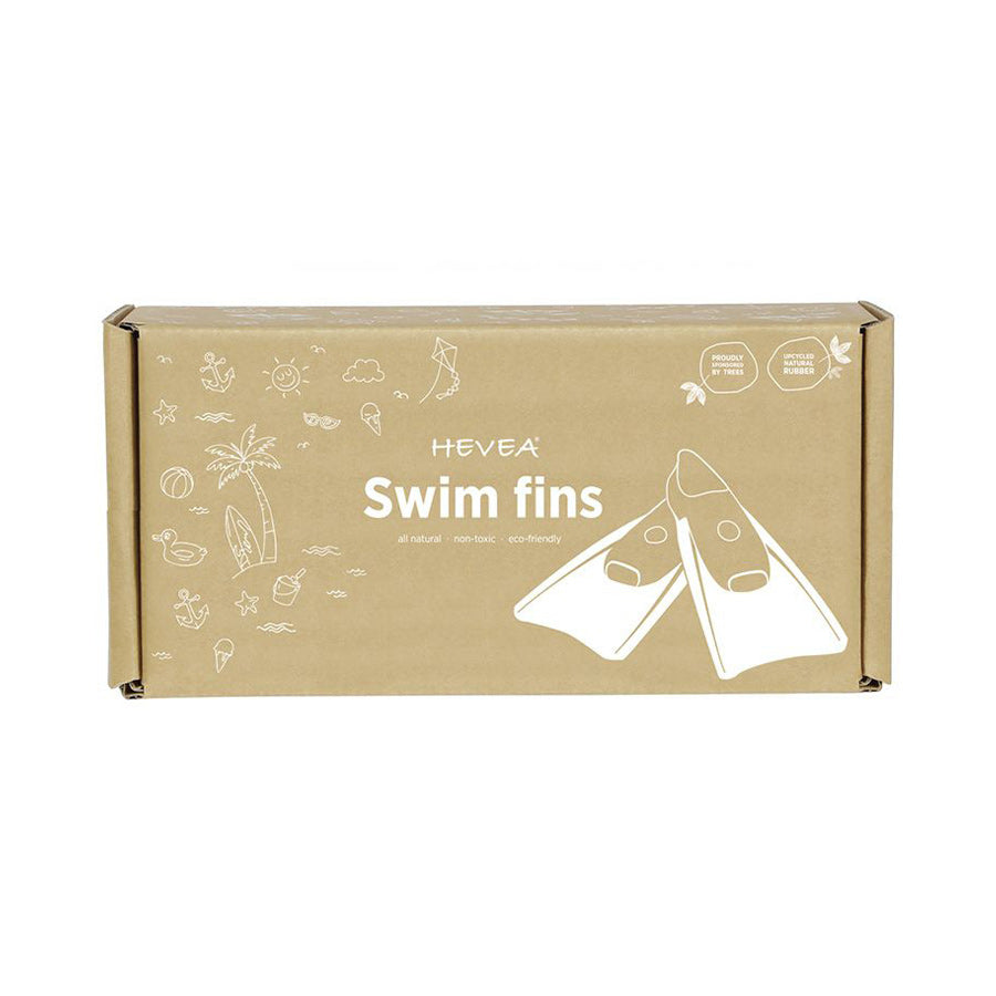 HEVEA - Kinder Schwimmflossen "Mottled Mint" aus 100% Naturkautschuk