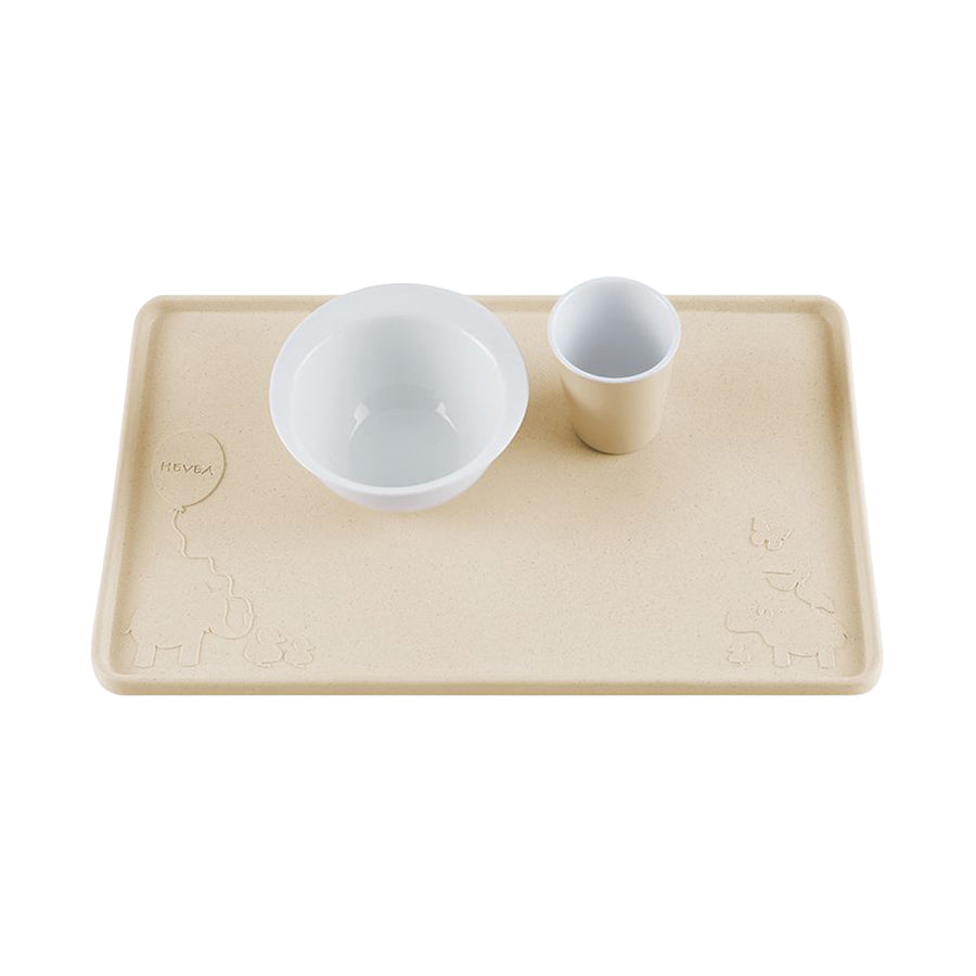 HEVEA - Kinder Tischset "Marble" aus 100% Naturkautschuk Baby Platzset