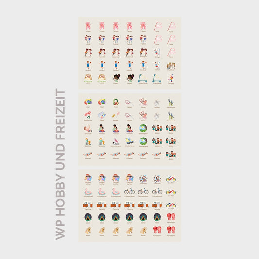 WOCHENPLANER ERWEITERUNGSSET - HOBBY & FREIZEIT