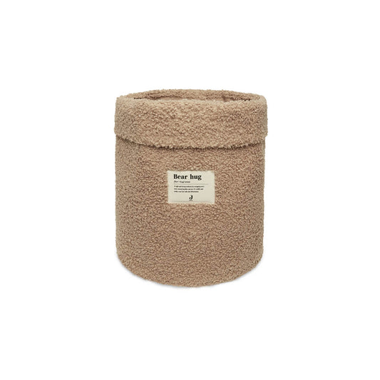 Jollein - Aufbewahrungskorb Bouclé Braun 30x35cm