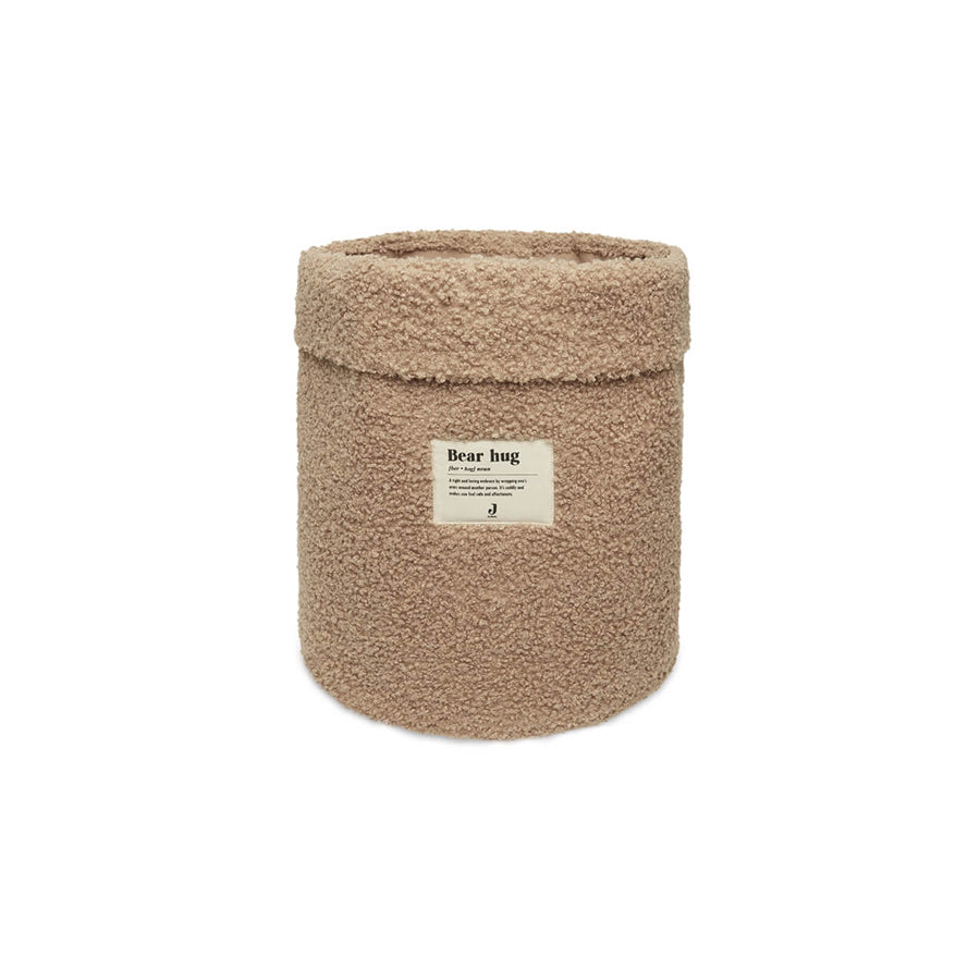 Jollein - Aufbewahrungskorb Bouclé Braun 30x35cm