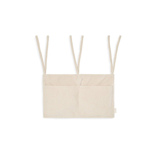 Jollein - Betttasche Aus Cord Beige Ca. 30x50cm