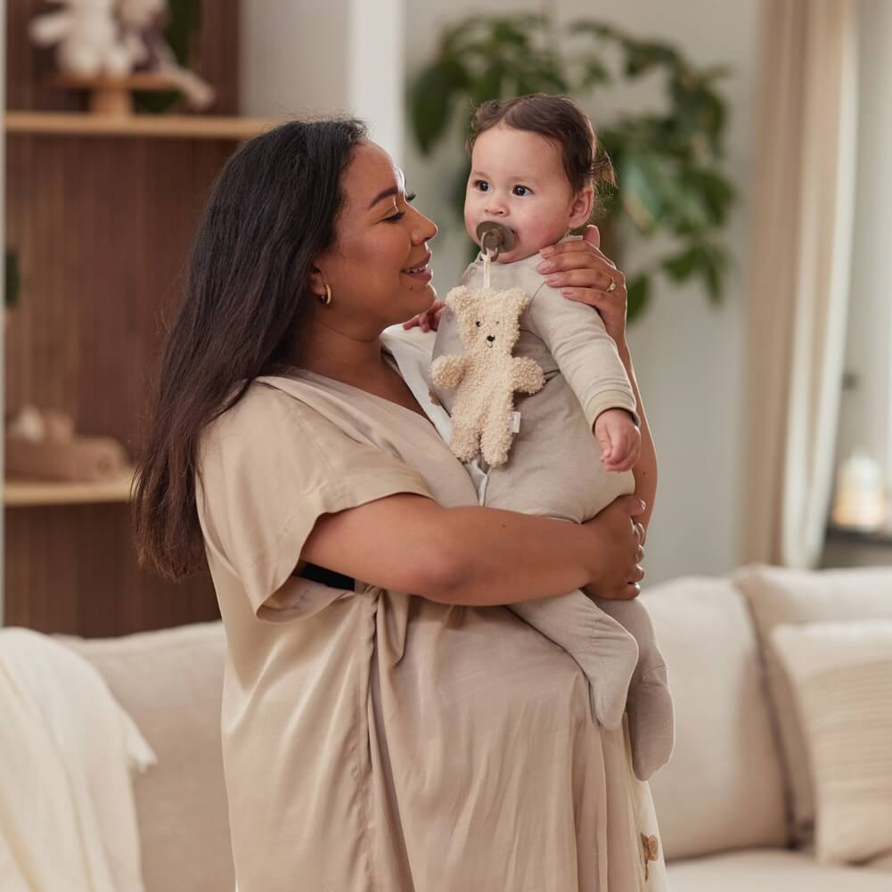 SCHNULLERTUCH TEDDY BEAR NATUREL